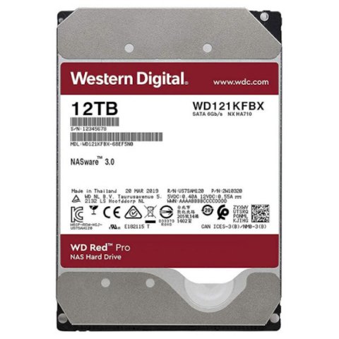 Жесткий диск 3.5" 12TB WD (WD121KFBX) - Нулевой остаток (Feed)  - Нулевой остаток (Feed) 