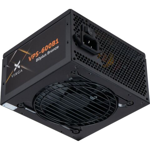 Блок питания Vinga 600W (VPS-600B1) - Нулевой остаток (Feed) - Нулевой остаток (Feed)