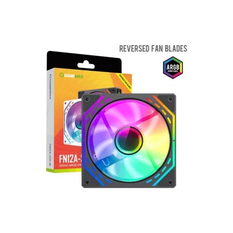 Кулер для корпуса Gamemax FN12A-S2I-R - Нулевой остаток (Feed)  - Нулевой остаток (Feed) 