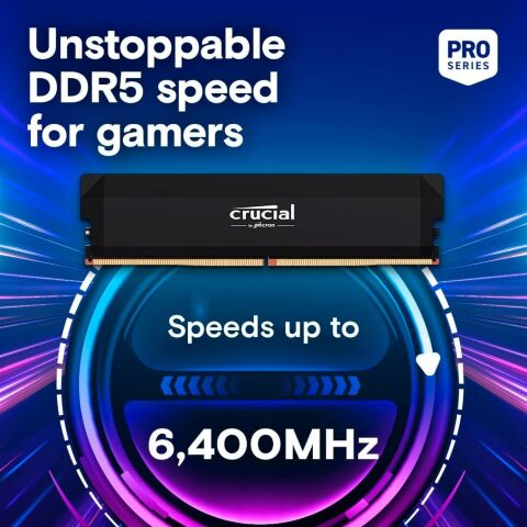 Модуль памяти для компьютера DDR5 32GB (2x16GB) MHz Pro OC Micron (CP2K16G64C38U5B) - Нулевой остаток (Feed) - Нулевой остаток (Feed)