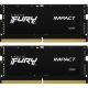 Модуль памяти для ноутбука SoDIMM DDR5 32GB (2x16GB) 4800 MHz Kingston Fury (ex.HyperX) (KF548S38IBK2-32) - Модули памяти к ноутбукам  - Модули памяти к ноутбукам 
