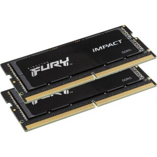Модуль памяти для ноутбука SoDIMM DDR5 32GB (2x16GB) 4800 MHz Kingston Fury (ex.HyperX) (KF548S38IBK2-32)