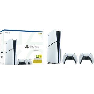 Игровая консоль Sony Playstation 5 Slim (2 геймпада Dualsense) Blu-Ray (1000042053)