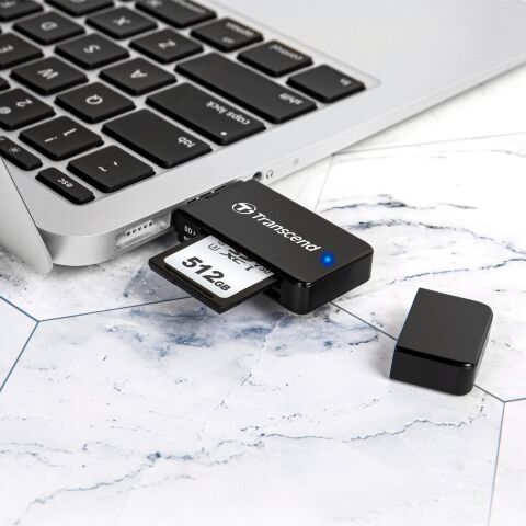 Считыватель флеш-карт Transcend TS-RDF5K - Кардридеры  - Кардридеры 