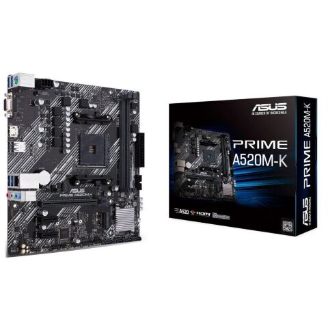 Материнская плата ASUS PRIME A520M-K - Системные (материнские) платы - Системные (материнские) платы