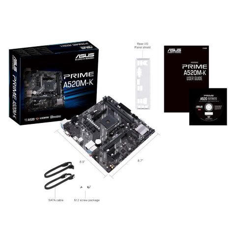 Материнская плата ASUS PRIME A520M-K - Системные (материнские) платы - Системные (материнские) платы