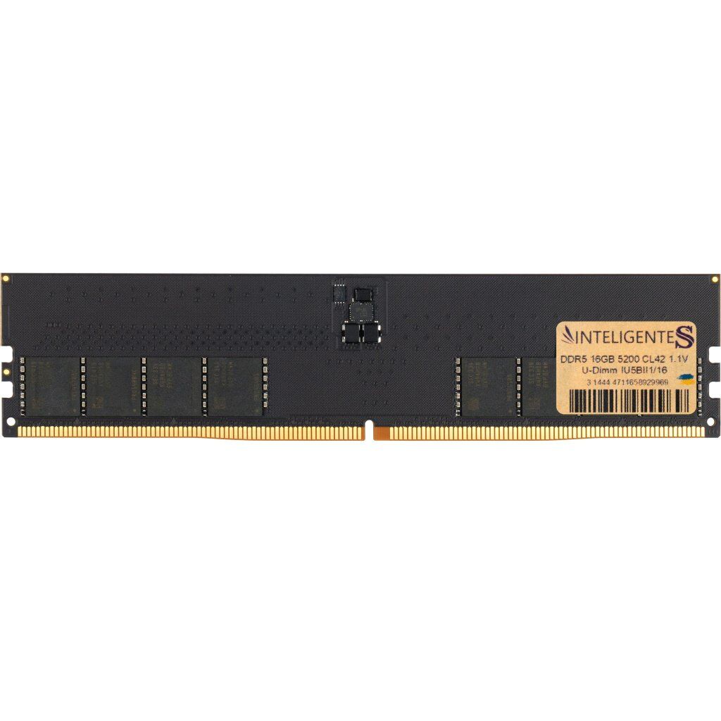 Модуль памяти для компьютера DDR5 16GB 5200 MHz INTELIGENTES (IU5BII1/16)
