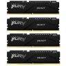 Модуль памяти для компьютера DDR5 128GB (4x32GB) 5600 MHz Beast Black XMP Kingston Fury (ex.HyperX) (KF556C40BBK4-128)