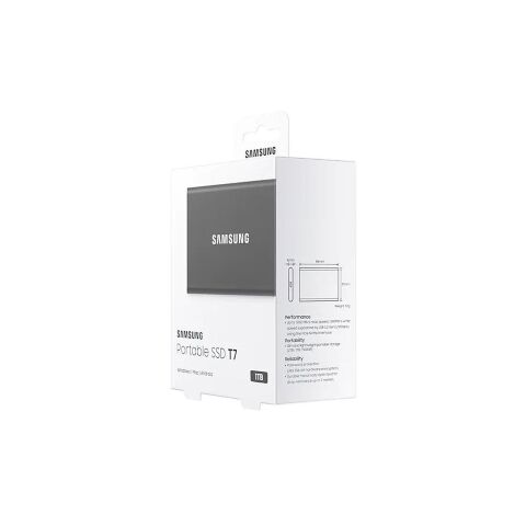 Накопитель SSD USB 3.2 1TB T7 Samsung (MU-PC1T0T/WW) - Внутренние SSD - Внутренние SSD