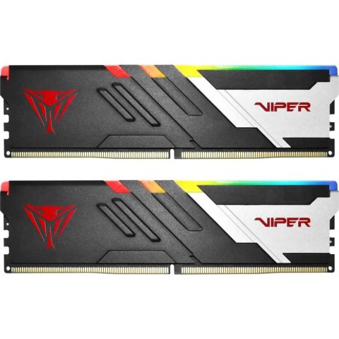 Модуль памяти для компьютера DDR5 32GB (2x16GB) 7400 MHz Viper Venom RGB Patriot (PVVR532G740C36K) - Модули памяти для компьютера - Модули памяти для компьютера