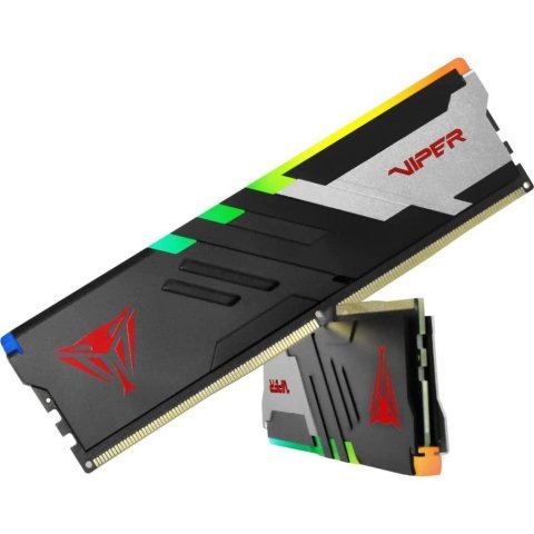 Модуль памяти для компьютера DDR5 32GB (2x16GB) 7400 MHz Viper Venom RGB Patriot (PVVR532G740C36K) - Модули памяти для компьютера - Модули памяти для компьютера