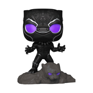 Фигурка Funko Marvel Black Panther Light & Sound фанко Чёрная пантера Exclusive 1217