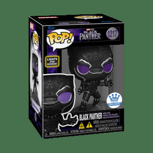 Фигурка Funko Marvel Black Panther Light & Sound фанко Чёрная пантера Exclusive 1217