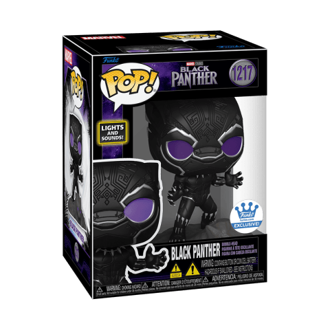 Фигурка Funko Marvel Black Panther Light & Sound фанко Чёрная пантера Exclusive 1217 -   -  