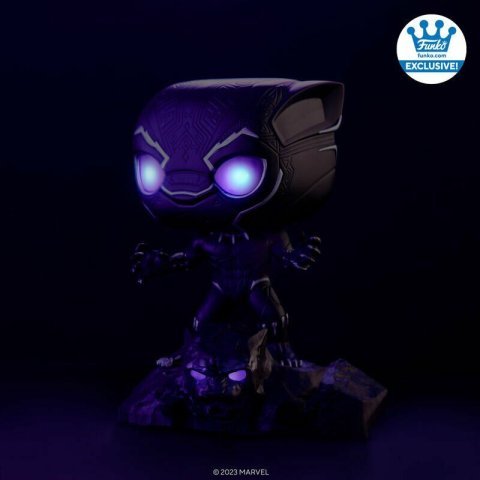 Фигурка Funko Marvel Black Panther Light & Sound фанко Чёрная пантера Exclusive 1217 -   -  