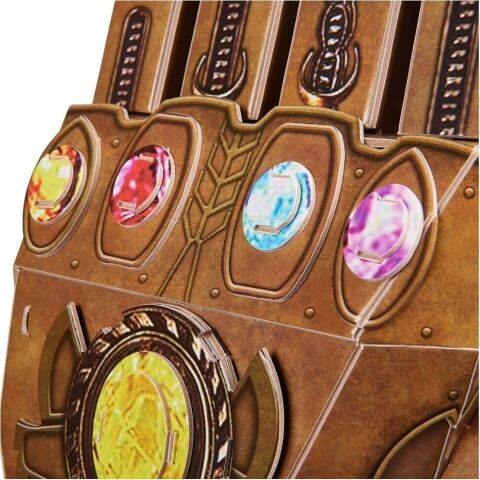 Пазл 4D Build Marvel Infinity Gauntlet puzzle 3D картон Рукавичка нескінченності 142 шт. -   -  