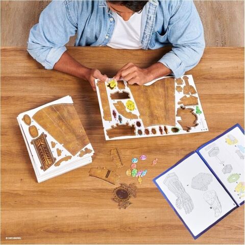 Пазл 4D Build Marvel Infinity Gauntlet puzzle 3D картон Рукавичка нескінченності 142 шт. -   -  