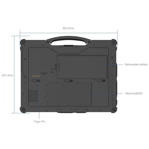 Ноутбук Vinga Scout X14A (X14A-123516512BWP) - Ноутбуки - Ноутбуки