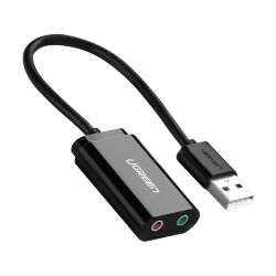 Звуковая плата Ugreen US205 black (30724)