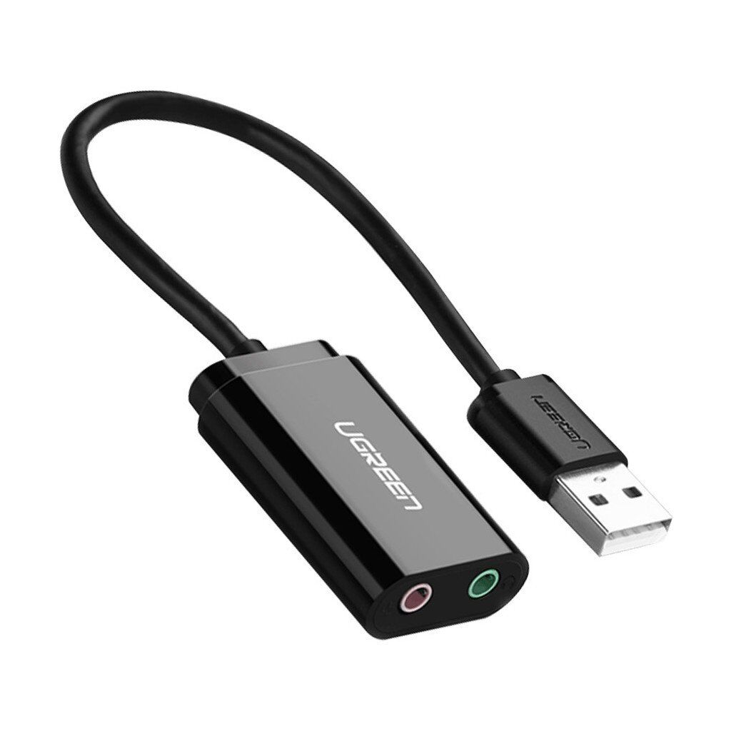 Звуковая плата Ugreen US205 black (30724)