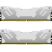 Модуль памяти для компьютера DDR5 32GB (2x16GB) 6400 MHz Renegade White XMP Kingston Fury (ex.HyperX) (KF564C32RWK2-32) - Нулевой остаток (Feed) - Нулевой остаток (Feed)