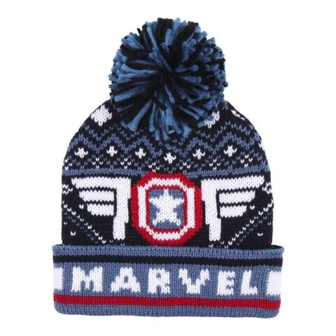 Шапка Marvel Avengers Capitan America Jacquard Hat Pompon Дитяча Марвел Капітан америка - -