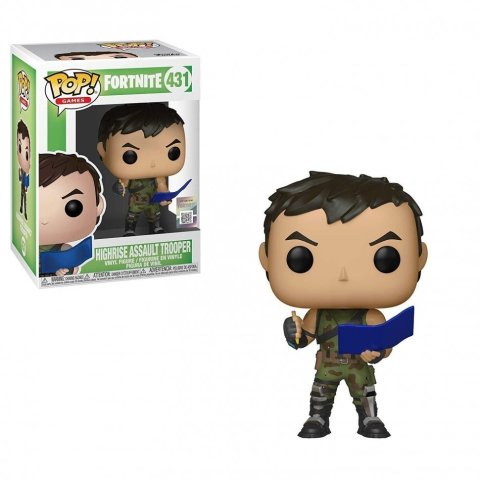 Фигурка Funko Pop! Fortnite фанко Фортнайт Highrise Assault Trooper -   -  