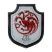 Настінний герб Noble Collection Game of Thrones Targaryen Dragon Гра престолів Таргарієн Дім Драконів 30 см. - -