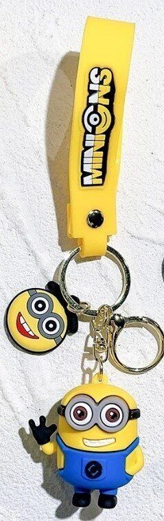 Брелок підвіска на рюкзак Minions Bob 3D Keychain Backpack Міньйони Боб -   -  