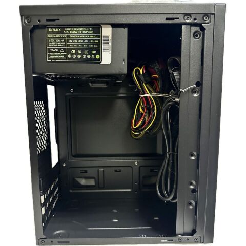Корпус для ПК Delux MK 350 500W 12Fan - Нулевой остаток (Feed)  - Нулевой остаток (Feed) 