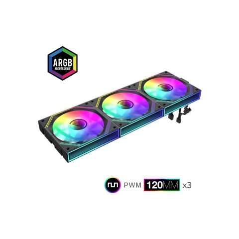 Кулер для корпуса Gamemax FN12A-S3I - Нулевой остаток (Feed)  - Нулевой остаток (Feed) 