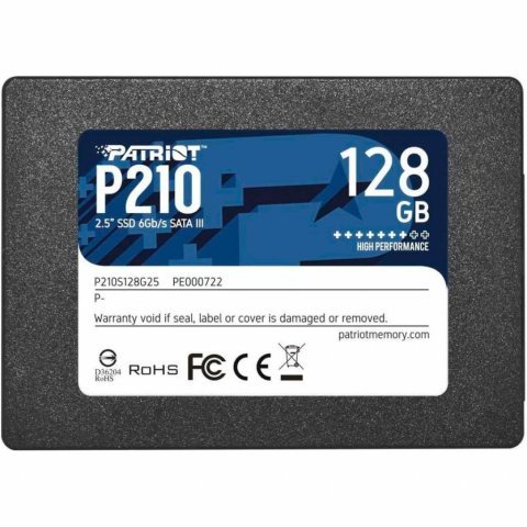 Накопитель SSD 2.5" 128GB Patriot (P210S128G25) - Нулевой остаток (Feed) - Нулевой остаток (Feed)
