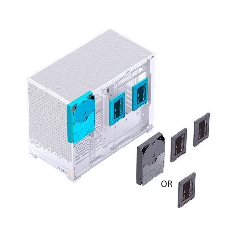 Корпус JONSBO D32 STD White - Нулевой остаток (Feed)  - Нулевой остаток (Feed)