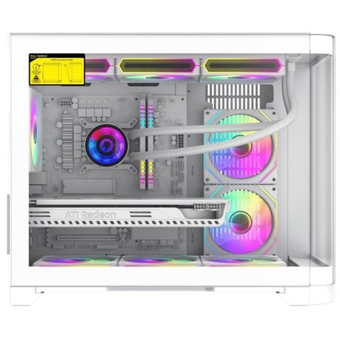 Корпус Gamemax HYPE-M White - Нулевой остаток (Feed)  - Нулевой остаток (Feed)