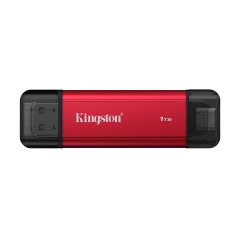 Накопитель SSD USB Type-C 1TB Dual Portable Kingston (SPSD/1TB) - Внутренние SSD  - Внутренние SSD 