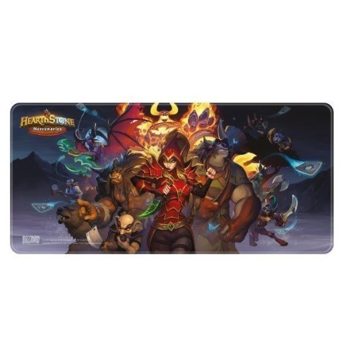 Коврик для мыши игровая поверхность Blizzard Hearthstone Mercenaries Хартстоун XL (90*42 cm) -   -
