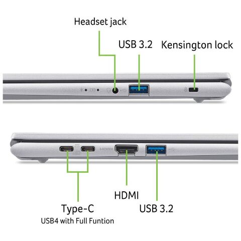Ноутбук Acer Aspire Go AG15-72P (NX.JSVEU.005) - Ноутбуки  - Ноутбуки 