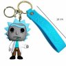 Брелок подвеска на рюкзак Rick and Morty 3D Rick Keychain Backpack Рик и Морти Рик