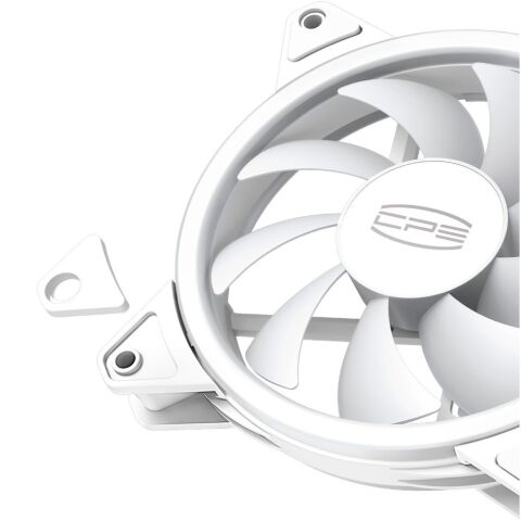 Кулер для корпуса PcCooler F3 T120 ARGB 3 in 1 White - Вентиляторы к корпусам  - Вентиляторы к корпусам 