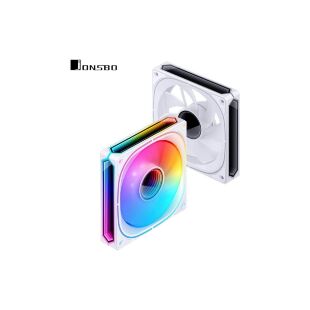 Кулер для корпуса JONSBO FR-505WR Reverse ARGB White