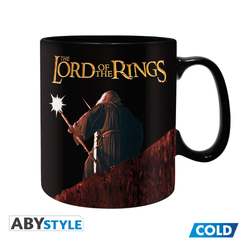 Чашка хамелеон Abystyle Lord Of The Rings You shall not pass Mug кружка Властелин колец Ты не пройдёшь 460 мл - -