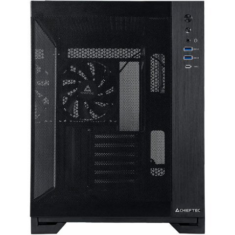 Корпус Chieftec VISIO (GM-30B-M-OP) - Нулевой остаток (Feed)  - Нулевой остаток (Feed) 