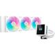 Система жидкостного охлаждения Deepcool Mystique 360 ARGB White (R-LX360-WHDSNMCP-G-1) - Системы водного охлаждения - Системы водного охлаждения