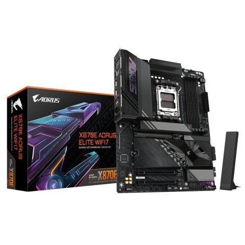 Материнская плата GIGABYTE X870E AORUS ELITE WIFI7 (X870E A ELITE WIFI7) - Нулевой остаток (Feed) - Нулевой остаток (Feed)