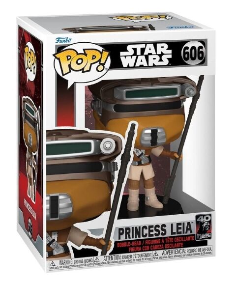Фігурка Funko Star Wars: 40th Anniversary: Princess Leia фанко Зіркові війни Принцеса Лея 606 -   -  
