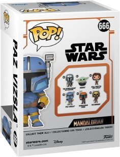 Фигурка Funko Star Wars Mandalorian Paz Vizsla Фанко Мандалорец Паз Визcла 666