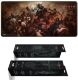 Коврик для мыши игровая поверхность Blizzard DIABLO 4 Heroes (Диабло)  XL (90*42 cm) -   -  