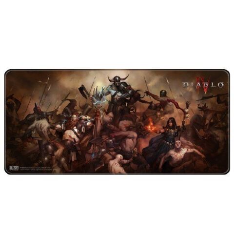 Коврик для мыши игровая поверхность Blizzard DIABLO 4 Heroes (Диабло)  XL (90*42 cm) -   -  