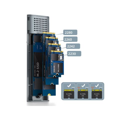 Карман внешний Maiwo M.2 SSD (K1689) - Аксессуары к HDD - Аксессуары к HDD