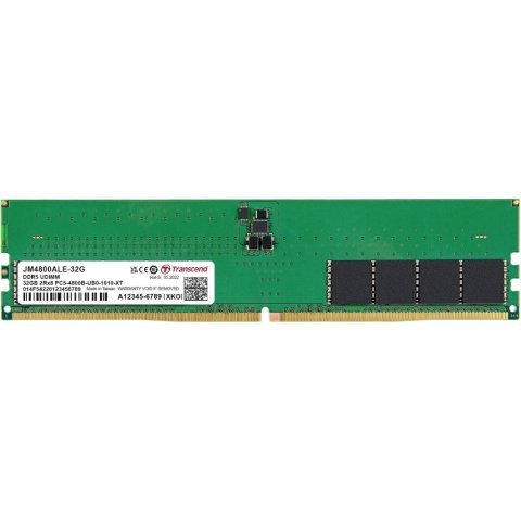 Модуль памяти для компьютера DDR5 32GB 4800 MHz JetRam Transcend (JM4800ALE-32G) - Нулевой остаток (Feed)  - Нулевой остаток (Feed) 